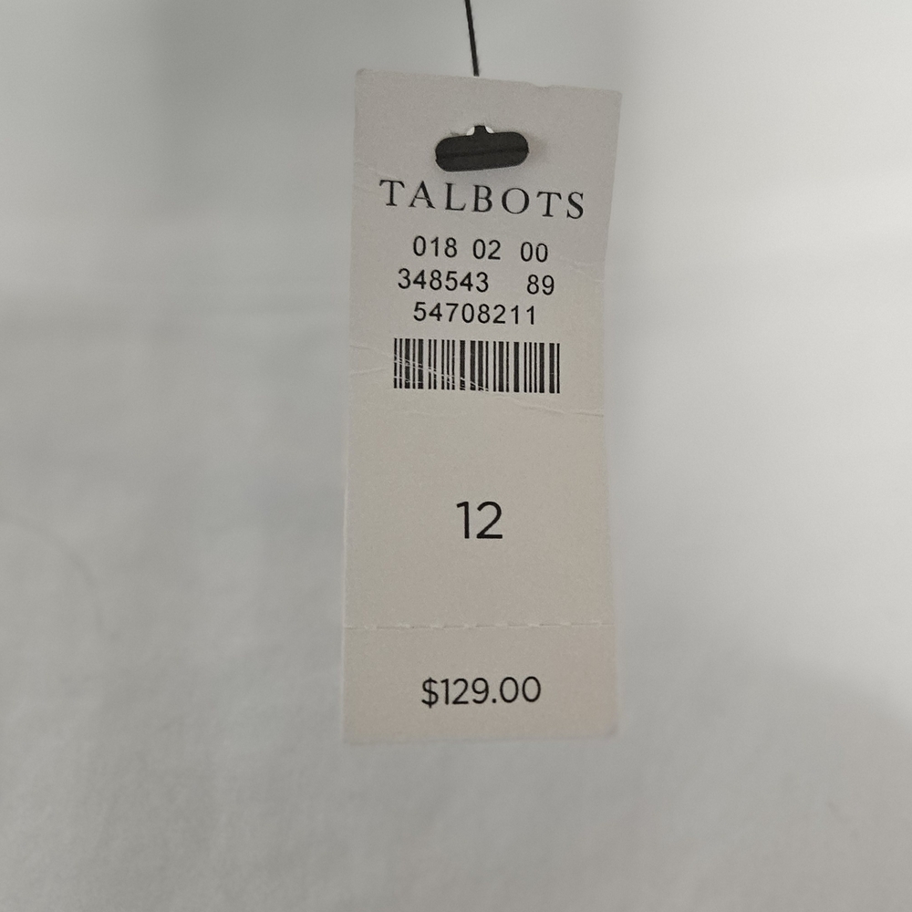 NWT Talbots Embroidered Midi Skirt - Tossed Wildflowers - Size 12 - Picture 6 of 8